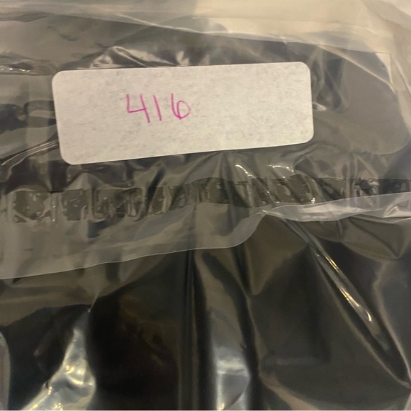 Vintage TADASHI Shoji Elegant Black V Neck Sleeveless Midi Dress Large Bridal - Picture 15 of 15